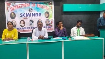 Seminar organized by Department of English, Kuchinda College