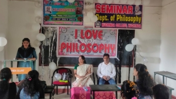 Seminar cum farewell ceremony dept. of Philosophy.