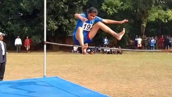Second Position in High Jump in Inter College Athletic Meet of Sambalpur University,2022.