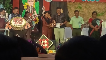 Tiki Patel ,+21st Science , Kuchinda College, kuchinda,secures 2nd position in Drawing competition in the DISTRICT LEVEL SURABHI 2024 Progra