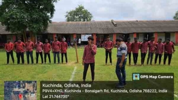 Observation of National Sports Day at Kuchinda College, Kuchinda